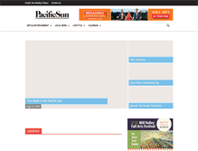 Tablet Screenshot of pacificsun.com